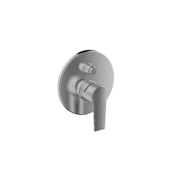 MISCELATORE MONOCOMANDO INCASSO DOCCIA C/DEV LINEA TEN Cromo
