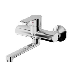 MISCELATORE MONOCOMANDO LAVELLO A MURO LINEA TEN Cromo