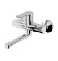 MISCELATORE MONOCOMANDO LAVELLO A MURO LINEA TEN Cromo