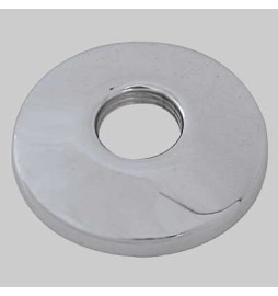 ROSONE FILETTATO IN OTTONE CROMATO - 1/2 Ø esterno mm 65