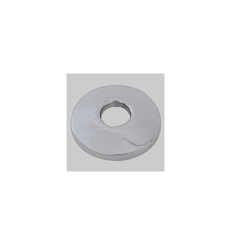 ROSONE FILETTATO IN OTTONE CROMATO - 1/2 Ø esterno mm 65