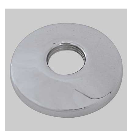 ROSONE FILETTATO IN OTTONE CROMATO - 1/2 Ø esterno mm 65