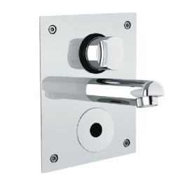 RUBINETTO ELETTRONICO PER LAVABO DA INCASSO Alim. Batteria 6V