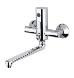 MISCELATORE A FOTOCELLULA BIFORO A PARETE ESTERNO Alim. Batteria 6V