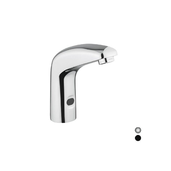 RUBINETTO ELETTRONICO PER LAVABO A BATTERIA Nero Opaco