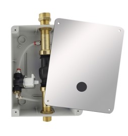 FLUSSOMETRO DA INCASSO PER W.C. CON FOTOCELLULA A PILE -