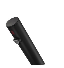 RUBINETTO LAVABO FOTOCELLULA A corrente 230/6V DC Nero Matt