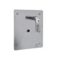 RUBINETTO FOTOCELLULA PER LAVABO A CANALE Alim. Batteria 6V - Cromo
