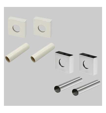 KIT COPRITUBO QUADRO - Bianco