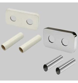 KIT COPRITUBO RETTANGOLARE - Bianco