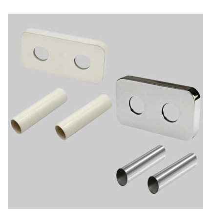 KIT COPRITUBO RETTANGOLARE - Bianco