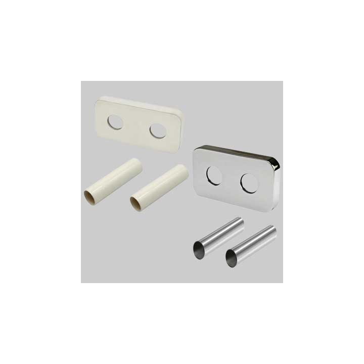 KIT COPRITUBO RETTANGOLARE - Bianco