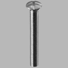 VITE IN OTTONE PER ANELLO INOX - mm 30 cromata
