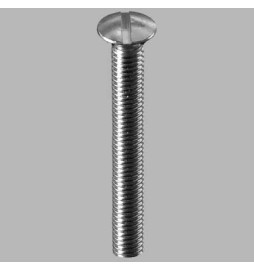 VITE IN OTTONE PER ANELLO INOX - mm 30 cromata