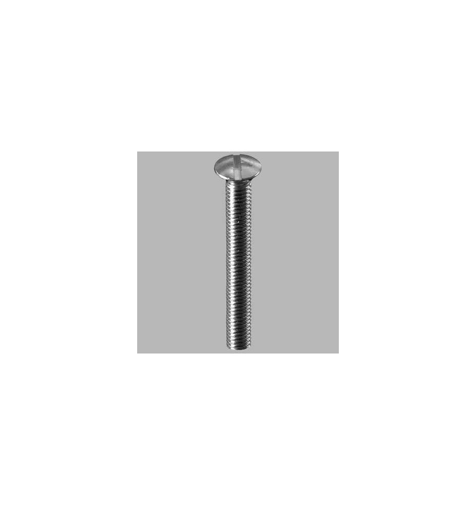 VITE IN OTTONE PER ANELLO INOX - mm 30 cromata