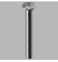 VITE IN OTTONE PER ANELLO INOX - mm 30 cromata