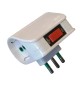 FME 87.310 ADATTATORE 10A 2P BIP SCH C/INTER SICUR