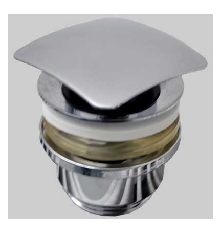 PILETTA PER LAVABO CON MOVIMENTO A SCATTO STP - 1"1/4
