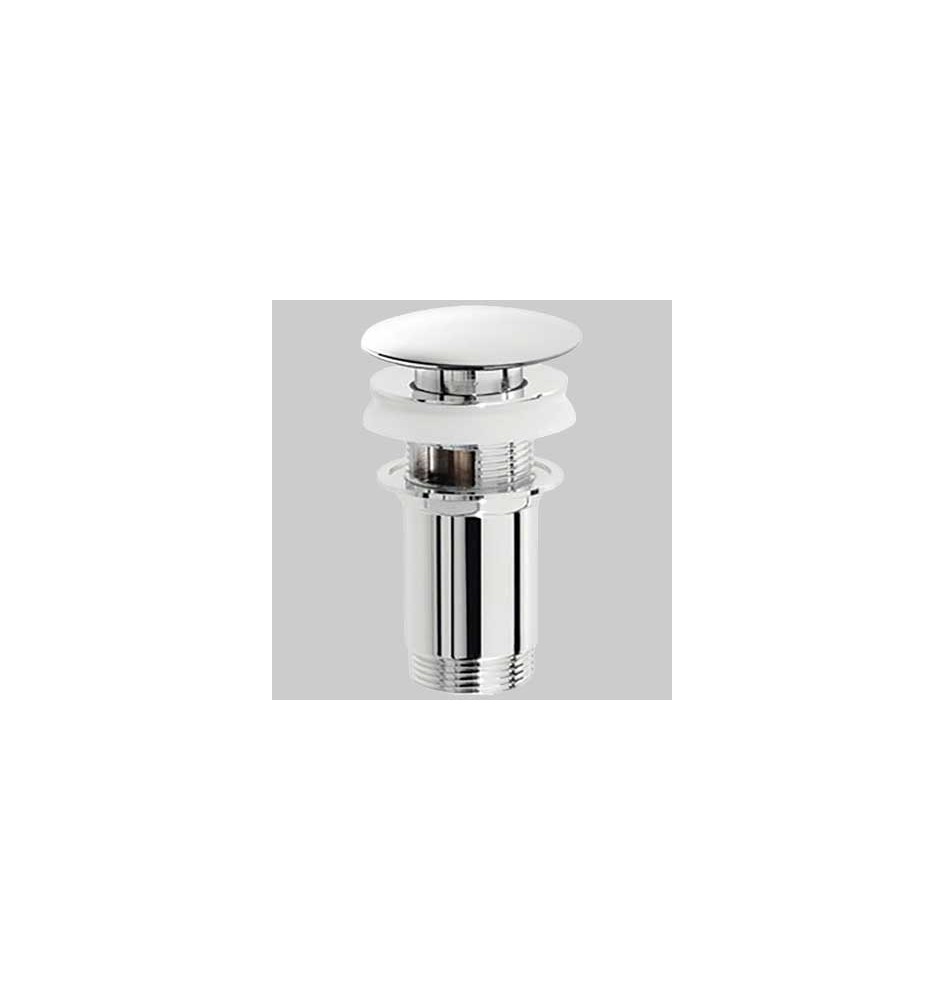 PILETTA PER LAVABO CON TAPPO A PRESSIONE - 1"1/4 c/troppo pieno