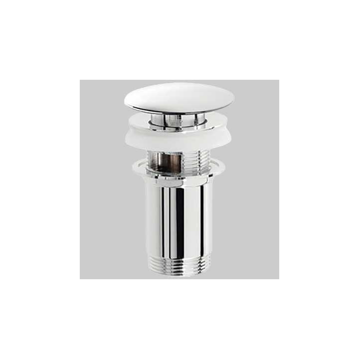 PILETTA PER LAVABO CON TAPPO A PRESSIONE - 1"1/4 c/troppo pieno