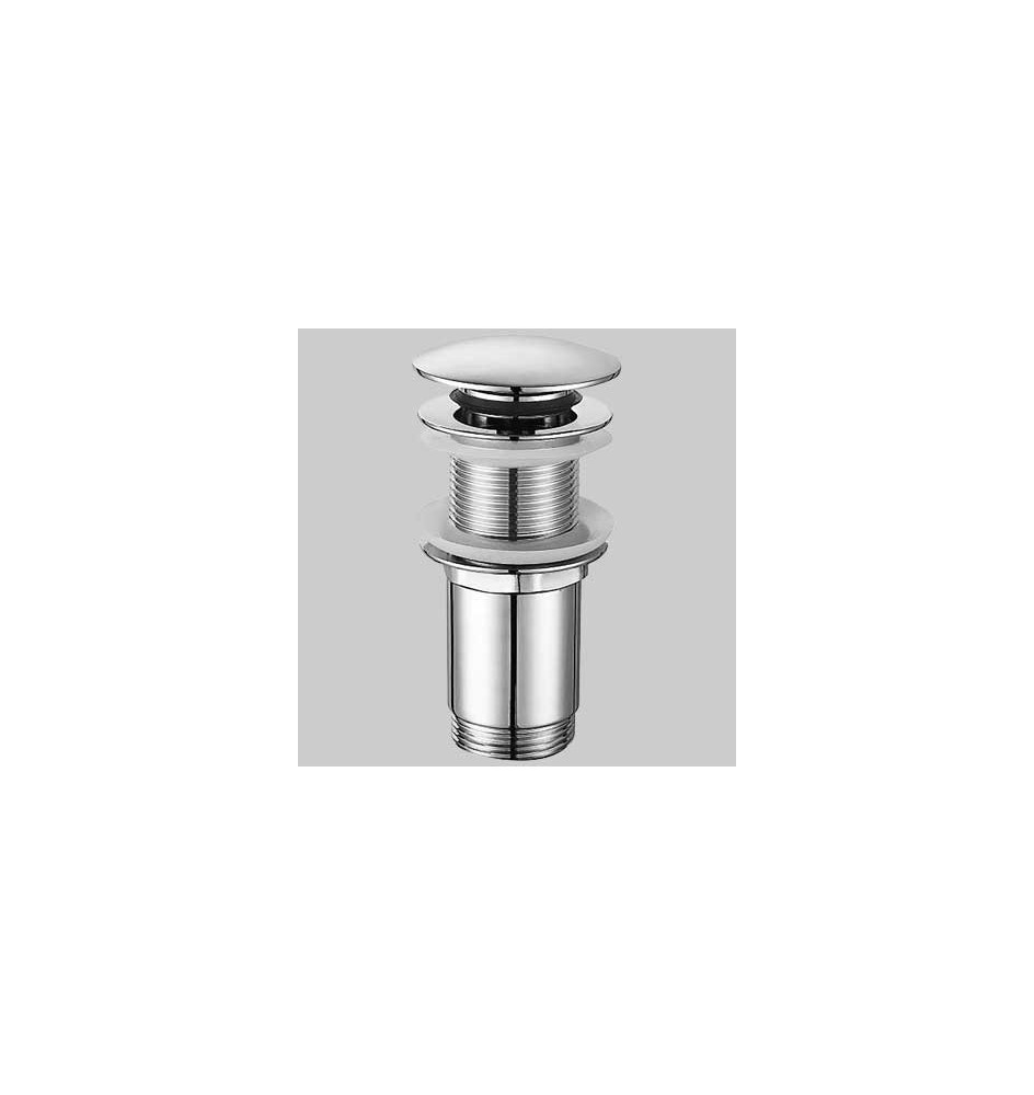PILETTA PER LAVABO CON TAPPO A PRESSIONE - 1"1/4 s/troppo pieno