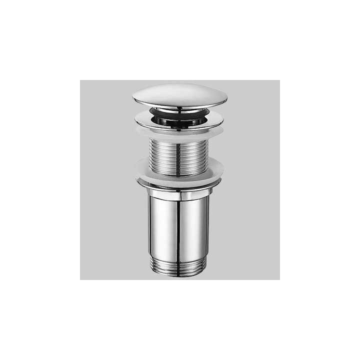 PILETTA PER LAVABO CON TAPPO A PRESSIONE - 1"1/4 s/troppo pieno