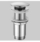 PILETTA PER LAVABO CON TAPPO A PRESSIONE - 1"1/4 s/troppo pieno