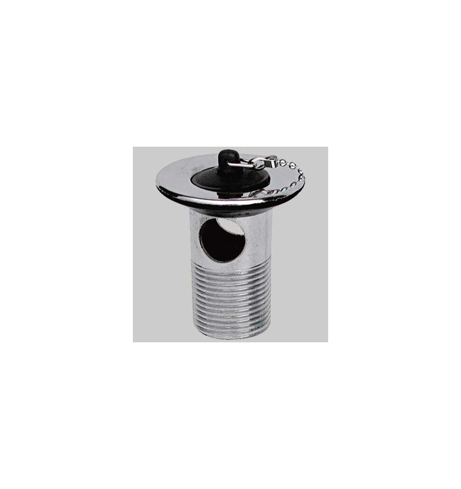 PILETTA LAVABO CON TROPPO PIENO E TAPPO - 1"1/4 63x70