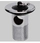PILETTA LAVABO CON TROPPO PIENO E TAPPO - 1"1/4 63x70