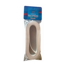 CINTINO P/TAPPARELLA GOMMATO BIANCO CONF 5 M