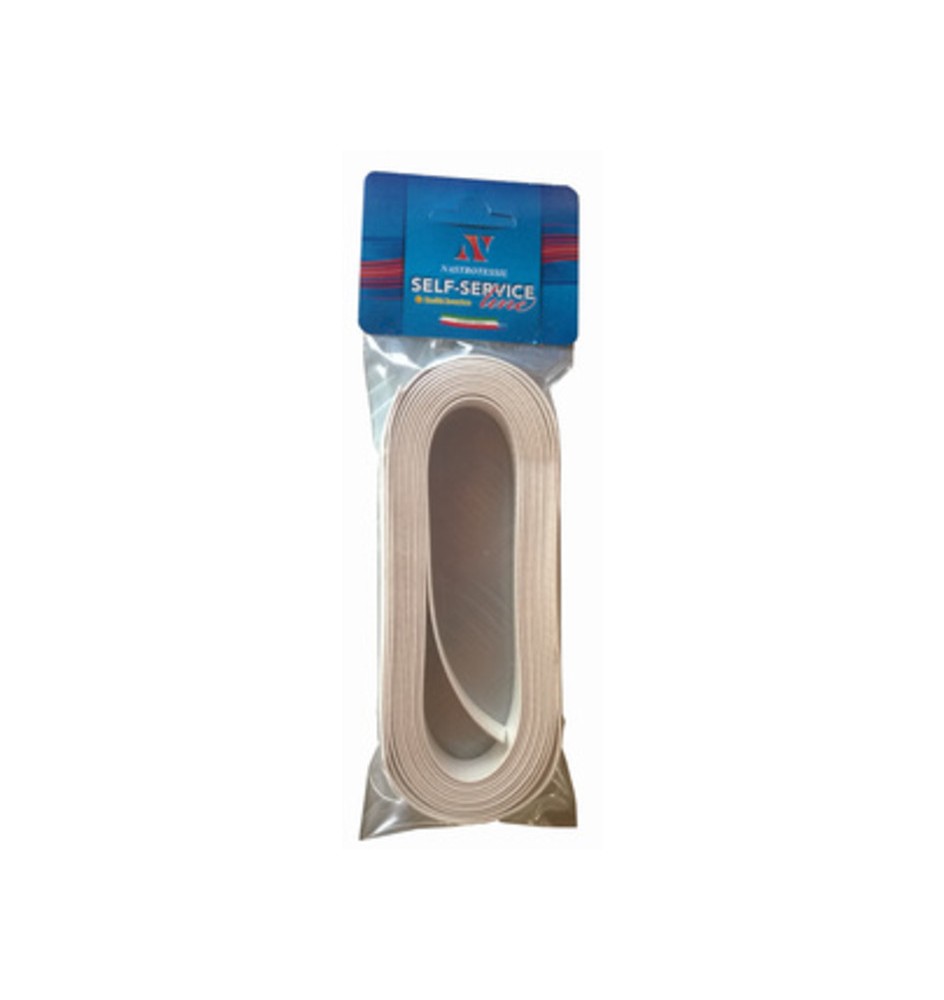 CINTINO P/TAPPARELLA GOMMATO BIANCO CONF 5 M