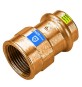 MANICOTTO A PRESSARE FXFIL F ACQUA/GAS Diam. 15 x 1/2