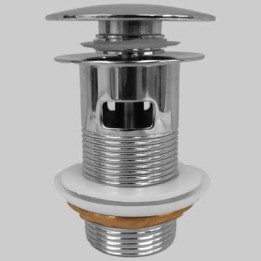 PILETTA A SCATTINO IN OTTONE PER LAVABO - 1" 1/4