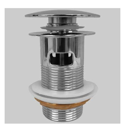 PILETTA A SCATTINO IN OTTONE PER LAVABO - 1" 1/4
