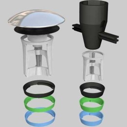 TAPPO UNIVERSALE PER PILETTE "TAPPARELLO" - Ø 64 mm
