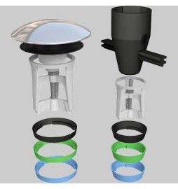 TAPPO UNIVERSALE PER PILETTE "TAPPARELLO" - Ø 64 mm