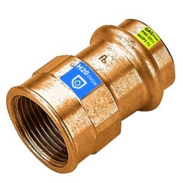 MANICOTTO A PRESSARE FXFIL F ACQUA/GAS Diam. 42 x 1"1/4