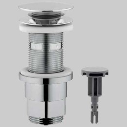 PILETTA LAVABO UNIVERSALE CON MECCANISMO SKIP-UP - ABS 1" 1/4