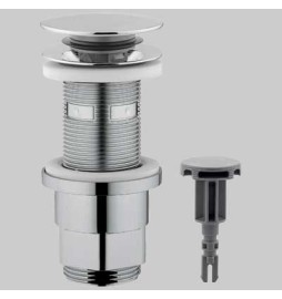 PILETTA LAVABO UNIVERSALE CON MECCANISMO SKIP-UP - ABS 1" 1/4