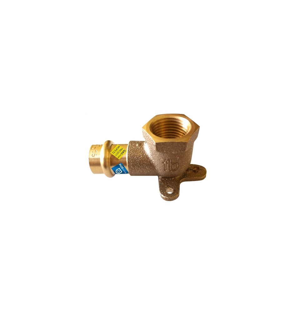 GOMITO FLANGIATO F X FIL. RP ACQUA/GAS Diam. 12 x 1/2