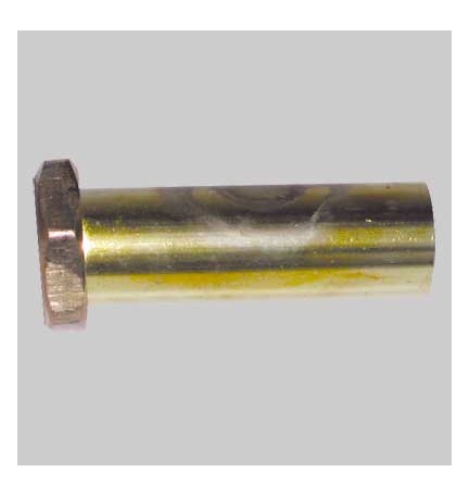CODOLO DIRITTO IN OTTONE - 1" Ø 26