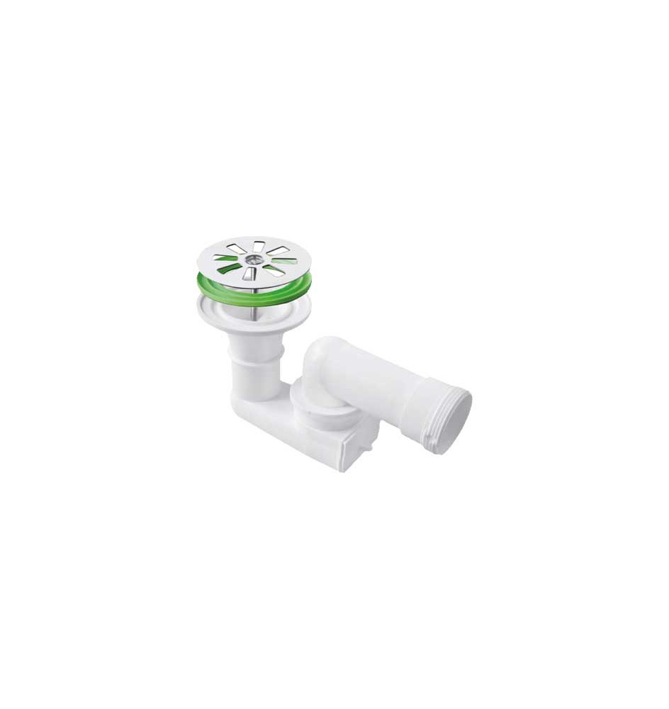 SIFONE RIBASSATO PER DOCCIA ORIENTABILE - 1" 1/2 d.40