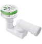 SIFONE RIBASSATO PER DOCCIA ORIENTABILE - 1" 1/2 d.40