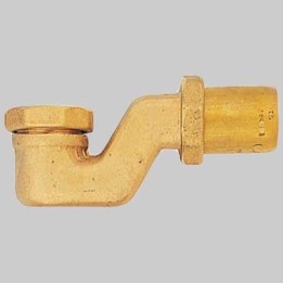 SIFONE PER VASCA IN OTTONE - 1"1/2