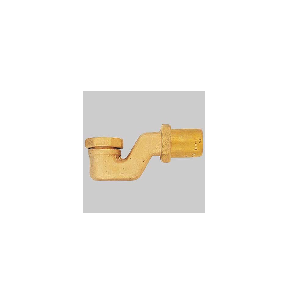 SIFONE PER VASCA IN OTTONE - 1"1/2