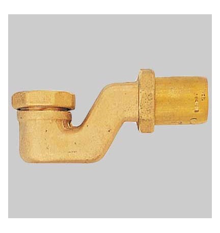 SIFONE PER VASCA IN OTTONE - 1"1/2