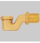 SIFONE PER VASCA IN OTTONE - 1"1/2