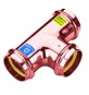 T IN RAME A PRESSARE FFF ACQUA/GAS Diam. 28
