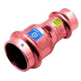 MANICOTTO DI RIDUZIONE FF IN RAME A PRESSARE ACQUA/GAS Diam. 22 x 18