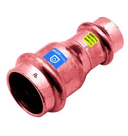 MANICOTTO DI RIDUZIONE FF IN RAME A PRESSARE ACQUA/GAS Diam. 28 x 22